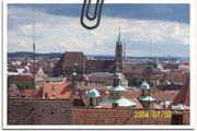 Blick auf Nürnberg